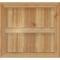 Ekena Millwork Framed Board-n-Batten Shutters, Rough Sawn Western Red Cedar, 21 1/2W x 20H, PR RBF06S21X020RWR - alternate 2
